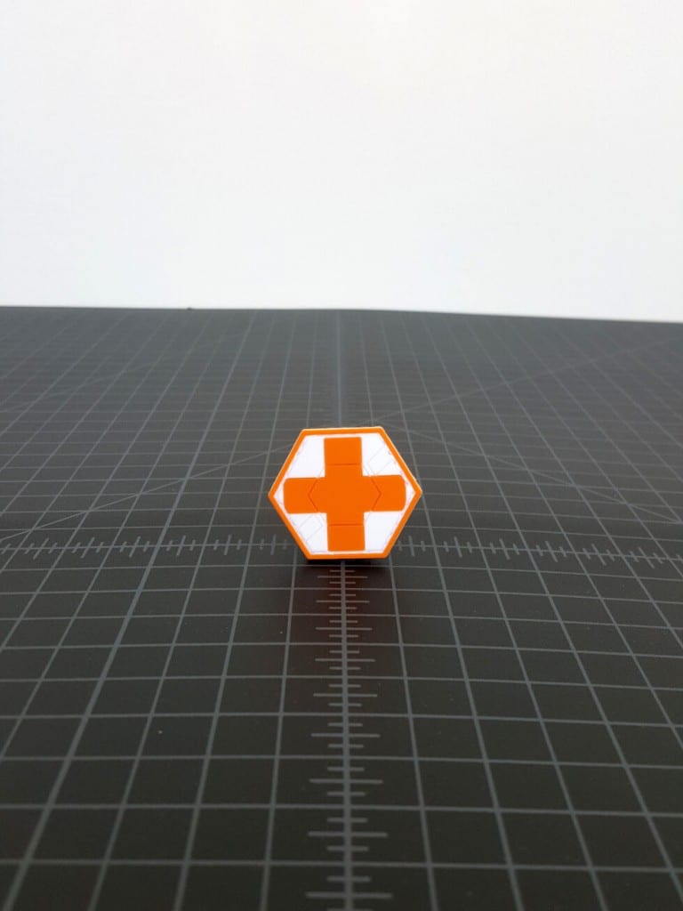 Hexagon Medical Cross Patch photo